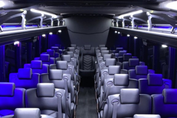 Chesapeake Charter Bus Interior