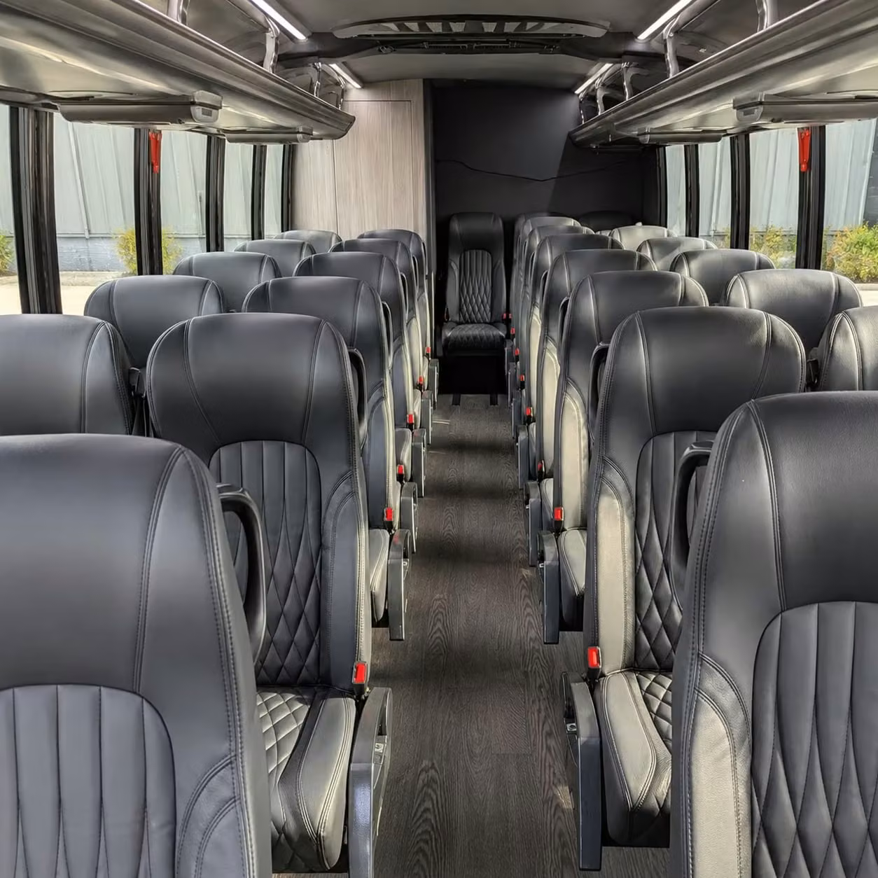35 passenger minibus interior