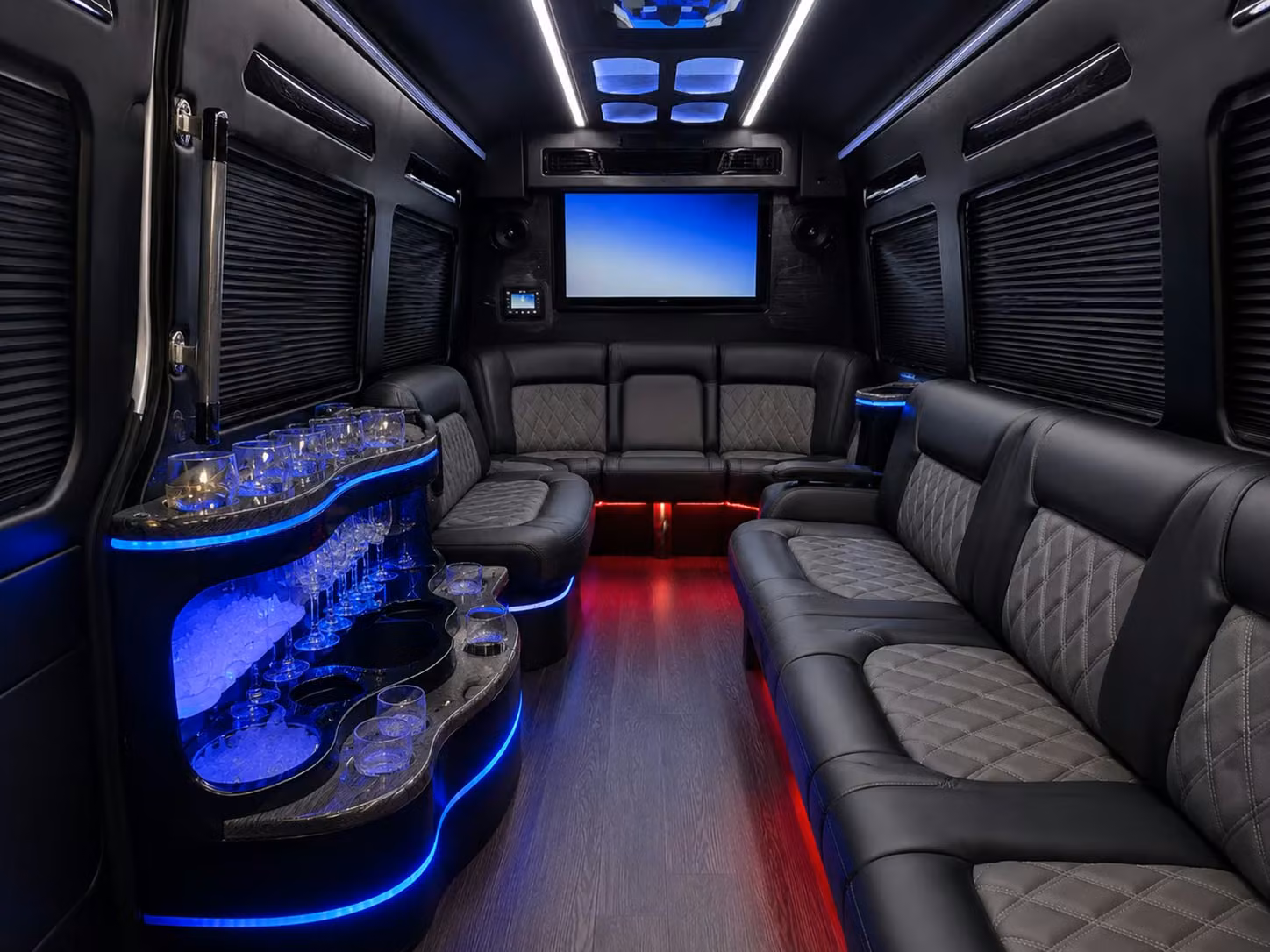 multi stop wedding weekend shuttles across the hampton roads region